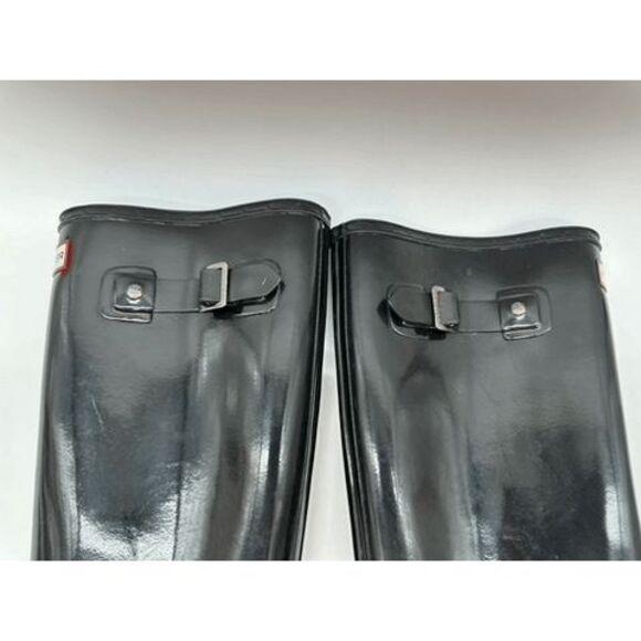 Hunter Tall Rain Boots To The Knee Used Condition  Woman Size 6 - Picture 14 of 16
